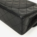 Chanel Vintage Small Classic Double Flap Bag Black Quilted Lambskin 24K Gold-Plated Hardware