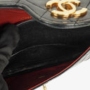 Chanel Vintage Small Classic Double Flap Bag Black Quilted Lambskin 24K Gold-Plated Hardware