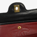 Chanel Vintage Small Classic Double Flap Bag Black Quilted Lambskin 24K Gold-Plated Hardware