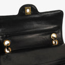 Chanel Vintage Small Classic Double Flap Bag Black Quilted Lambskin 24K Gold-Plated Hardware