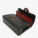 Chanel Vintage Small Classic Double Flap Bag Black Quilted Lambskin 24K Gold-Plated Hardware