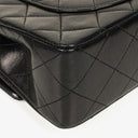 Chanel Vintage Small Classic Double Flap Bag Black Quilted Lambskin 24K Gold-Plated Hardware