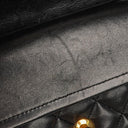 Chanel Vintage Small Classic Double Flap Bag Black Quilted Lambskin 24K Gold-Plated Hardware