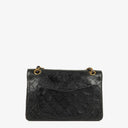 Chanel Vintage Small Classic Double Flap Bag Black Quilted Lambskin 24K Gold-Plated Hardware