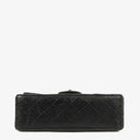 Chanel Vintage Small Classic Double Flap Bag Black Quilted Lambskin 24K Gold-Plated Hardware