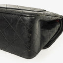 Chanel Vintage Small Classic Double Flap Bag Black Quilted Lambskin 24K Gold-Plated Hardware
