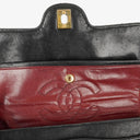 Chanel Vintage Small Classic Double Flap Bag Black Quilted Lambskin 24K Gold-Plated Hardware