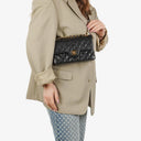 Chanel Vintage Small Classic Double Flap Bag Black Quilted Lambskin 24K Gold-Plated Hardware