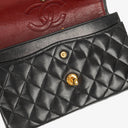 Chanel Vintage Small Classic Double Flap Bag Black Quilted Lambskin 24K Gold-Plated Hardware