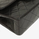 Chanel Vintage Small Classic Double Flap Bag Black Quilted Lambskin With 24K Gold-Plated Hardware
