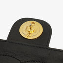 Chanel Vintage Small Classic Single Flap Bag Black Quilted Lambskin With 24K Gold-Plated Hardware