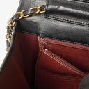Chanel Vintage Small Classic Single Flap Bag Black Quilted Lambskin With 24K Gold-Plated Hardware