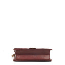 Chanel Vintage Small Classic Single Flap Bag Burgundy Quilted Lambskin With 24K Gold-Plated Hardware