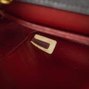 Chanel Vintage Small Single Flap In Black Quilted Jersey And Leather With 24K Gold-Plated Hardware