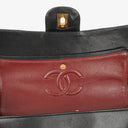 Chanel Vintage Square Classic Double Flap Bag Black Quilted Lambskin 24K Gold-Plated Hardware