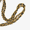 Chanel Vintage Square Classic Double Flap Bag Black Quilted Lambskin 24K Gold-Plated Hardware