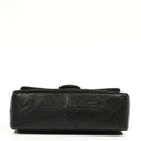 Chanel Vintage Square Single Flab Bag Black Quilted Jersey and Leather 24K Gold-Plated Hardware, 1989-1991