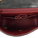 Chanel Vintage Timeless Classic Square Single Flap Bag Black Quilted Lambskin With 24K Gold-Plated Hardware