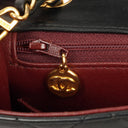 Chanel Vintage Timeless Classic Square Single Flap Bag Black Quilted Lambskin With 24K Gold-Plated Hardware