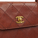 Chanel Vintage Top Handle Kelly Style Bag