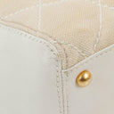 Chanel Wild Stitch Beige Surpique Tote Bag