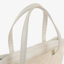 Chanel Wild Stitch Beige Surpique Tote Bag