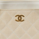 Chanel Wild Stitch Beige Surpique Tote Bag
