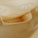 Chanel Wild Stitch Beige Surpique Tote Bag