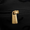 Chanel Wild Stitch Black Quilted Leather CC Shoulder Bag With Gold-Tone Hardware
