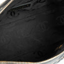 Chanel Wild Stitch Black Quilted Leather CC Shoulder Bag With Gold-Tone Hardware