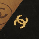 Chanel WOC Mini Classic Full Flap Black Quilted Suede With 24K Gold-Plated Hardware