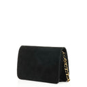 Chanel WOC Mini Classic Full Flap Black Quilted Suede With 24K Gold-Plated Hardware