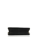 Chanel WOC Mini Classic Full Flap Black Quilted Suede With 24K Gold-Plated Hardware