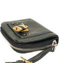 Chloe Black Calfskin Paddington Compact Zip Around Coin Purse Wallet
