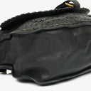 Chloe Black Marcie Leather Top Handle Shoulder Bag