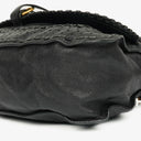 Chloe Black Marcie Leather Top Handle Shoulder Bag