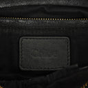Chloe Black Marcie Leather Top Handle Shoulder Bag