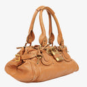 Chloe Brown Paddington Calfskin Satchel Bag