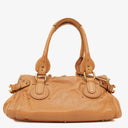 Chloe Brown Paddington Calfskin Satchel Bag