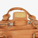 Chloe Brown Paddington Calfskin Satchel Bag