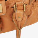 Chloe Brown Paddington Calfskin Satchel Bag