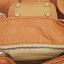 Chloe Brown Paddington Calfskin Satchel Bag