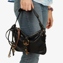 Chloé Kerala Black Shoulder Bag