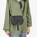 Chloe Marcie Back Leather Saddle Crossbody Bag