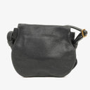 Chloe Marcie Black Leather Saddle Crossbody Bag