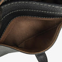 Chloe Marcie Black Leather Saddle Crossbody Bag