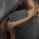 Chloe Marcie Black Leather Saddle Crossbody Bag