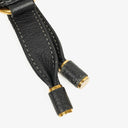 Chloe Marcie Black Leather Saddle Crossbody Bag