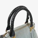 Chloe Marcie Blue Leather Satchel