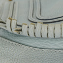 Chloe Marcie Blue Leather Satchel
